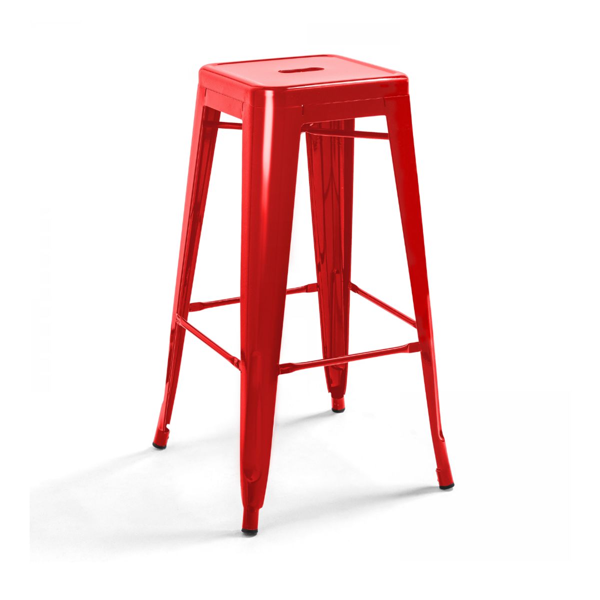 GENERICO - Banco Bar  Modelo York Color Rojo