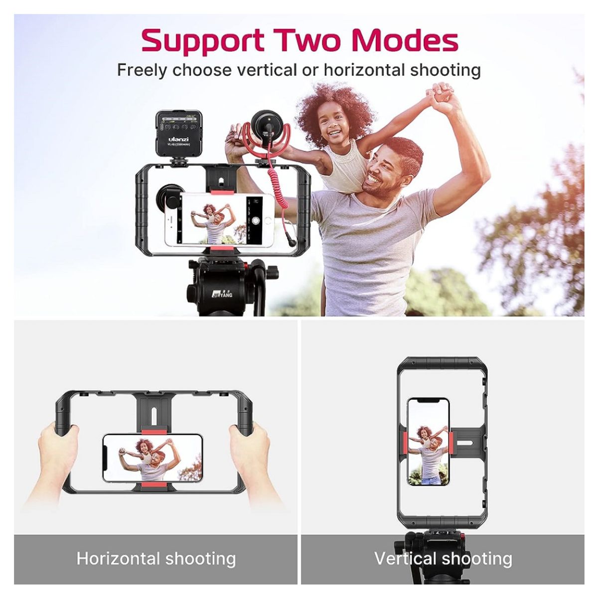 ULANZI - Soporte Jaula Para Celular Ulanzi U-rig Pro