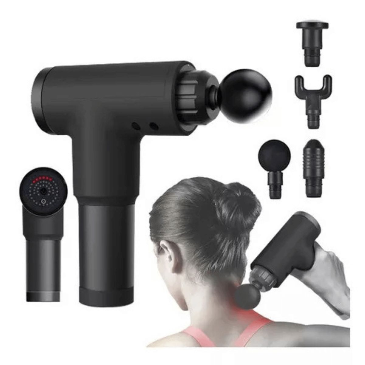 OEM - Alivio Muscular Total: Descubre la Pistola de Masaje 5 en 1