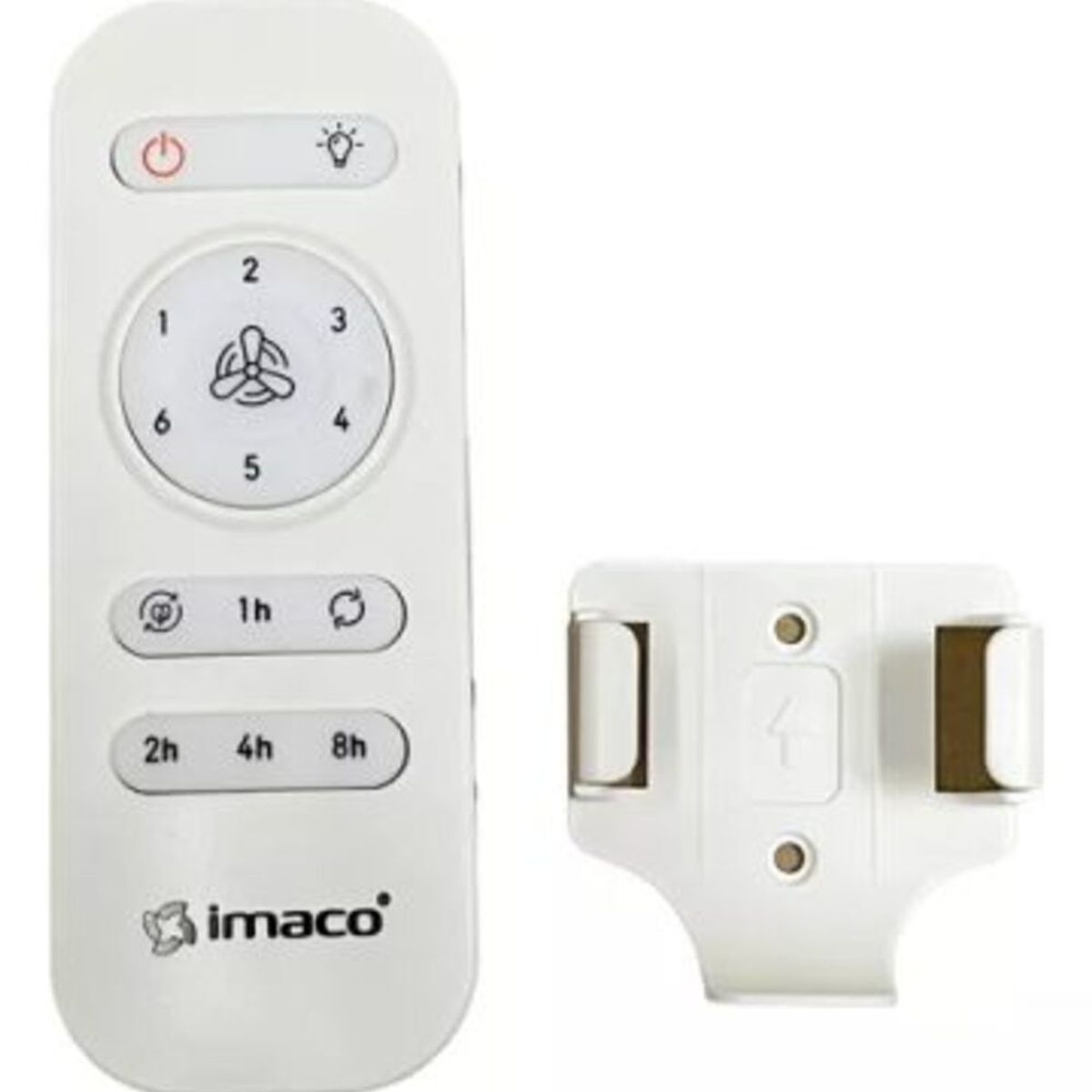 IMACO - Ventilador decorativo de techo 52″ cluz  ctrl remoto timer 8h Imaco