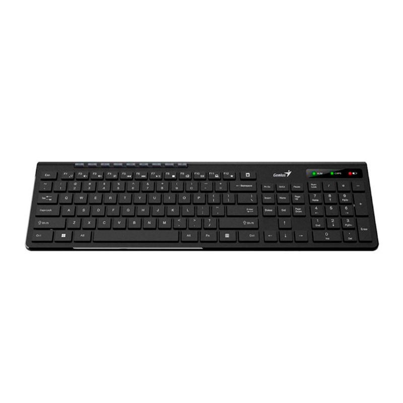 GENIUS - TECLADO INALAMBRICO GENIUS SLIMSTAR 7230 NEGRO PN31310021401