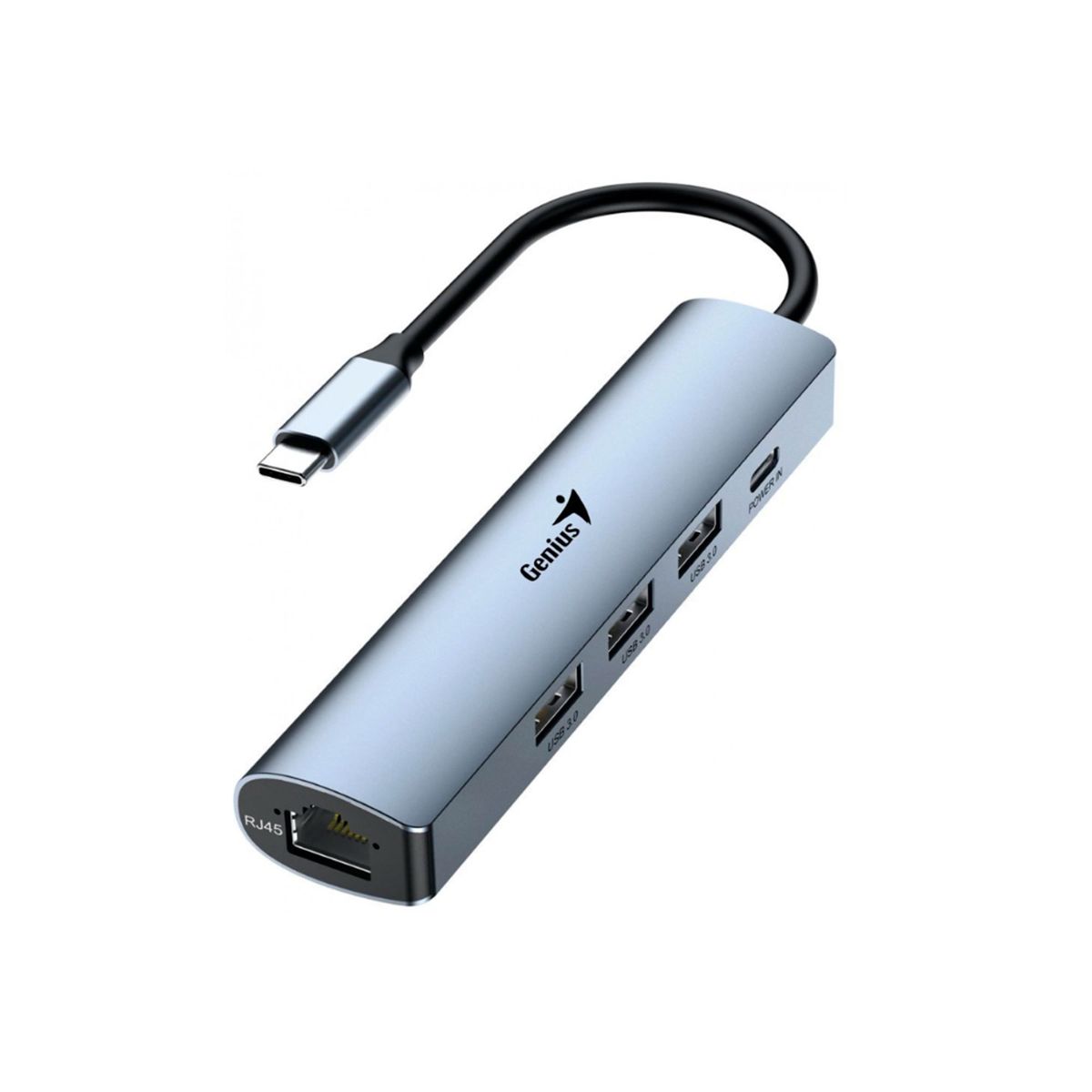 GENIUS - CONCENTRADOR USB-C GENIUS UH-545  GRIS HIERRO PN31240004400