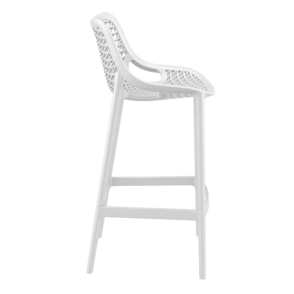 GENERICO - Banco Bar Modelo Nápoles Blanco