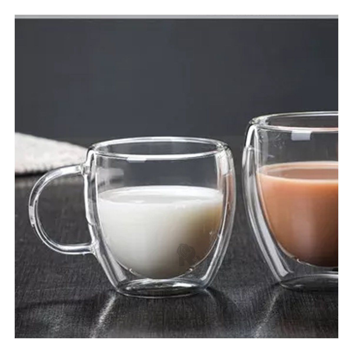 GENERICO - Tazon para Latte 250ML 83x83x9CM Y+Envoltorio de Regalo