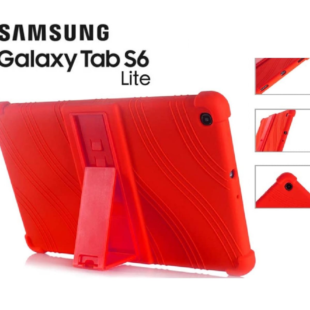 GENERICO - Funda Case Silicona para Samsung Tab S6 Lite SM-P610 P620 2020 / 2024
