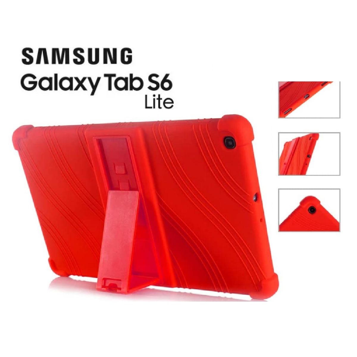 GENERICO - Funda Case Silicona para Samsung Tab S6 Lite SM-P610 P620 2020 / 2024