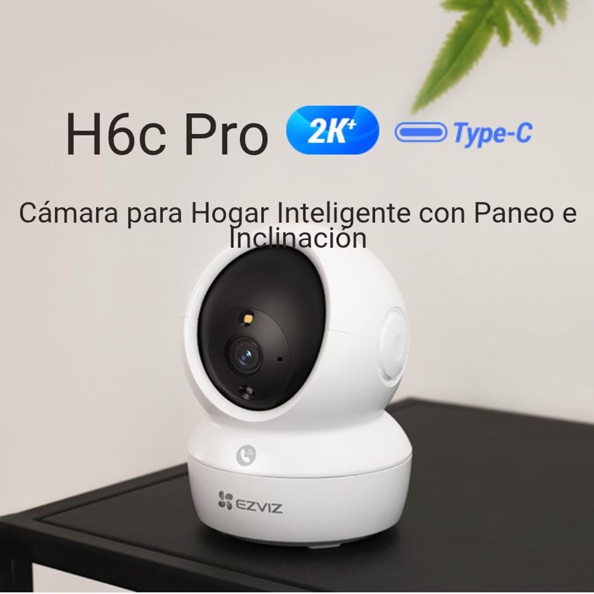EZVIZ - CAMARA WIFI H6C 3MP  2K EZVIZ AUDIO BIDIRECCIONAL GIRO 360º GRADOS