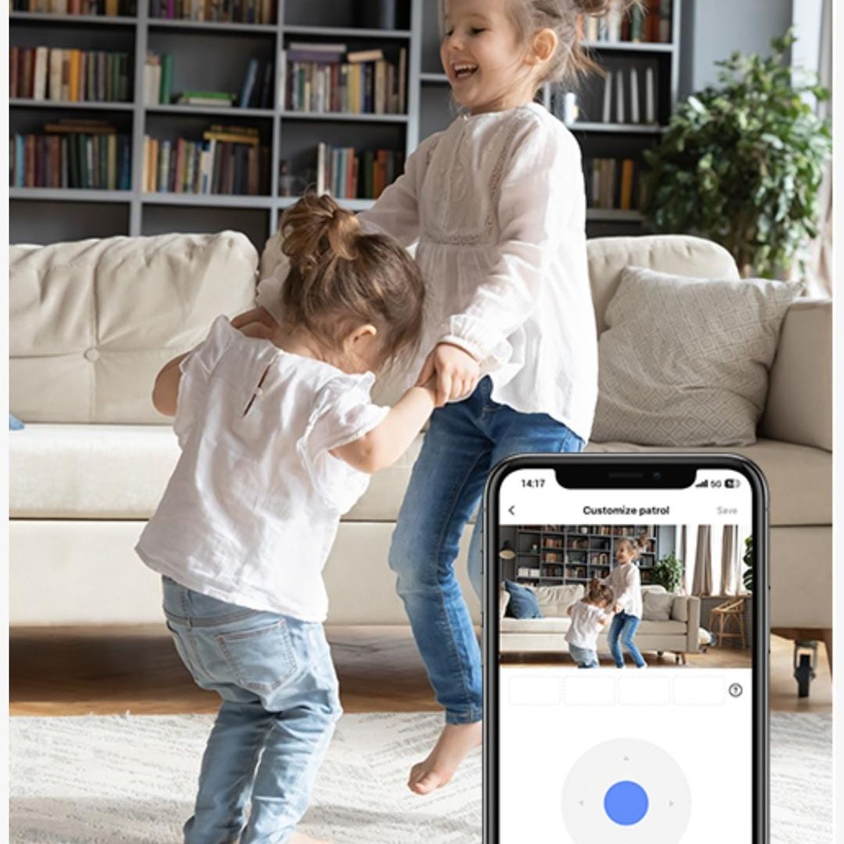 EZVIZ - CAMARA WIFI H6C 3MP  2K EZVIZ AUDIO BIDIRECCIONAL GIRO 360º GRADOS