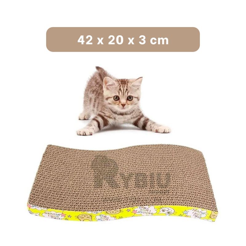 RYBIU IMPORT - Scratcher Estilizado Util de Carton Y+Regalo Agendita