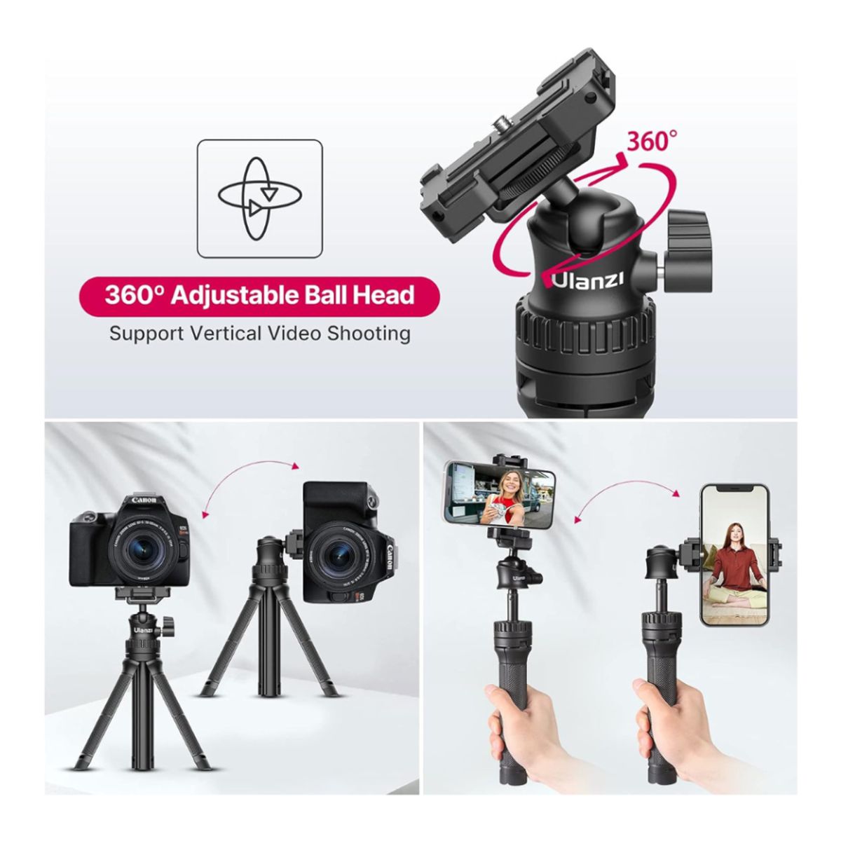ULANZI - Tripode Ulanzi MT-34 para celular cámara