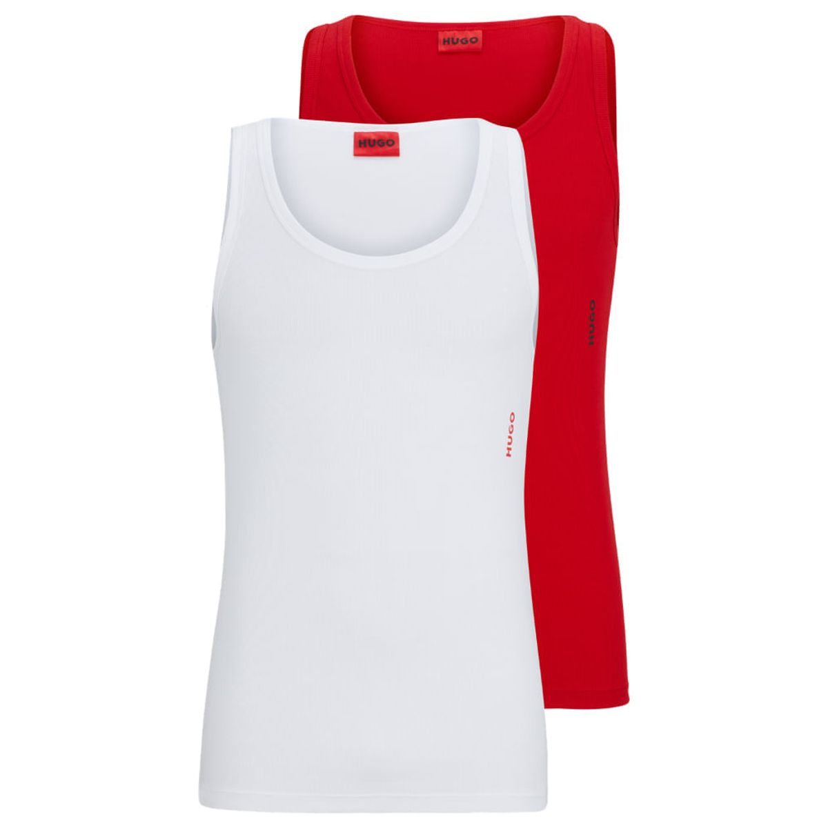 HUGO BOSS - Hugo - Paquete de dos camisetas interiores sin mangas