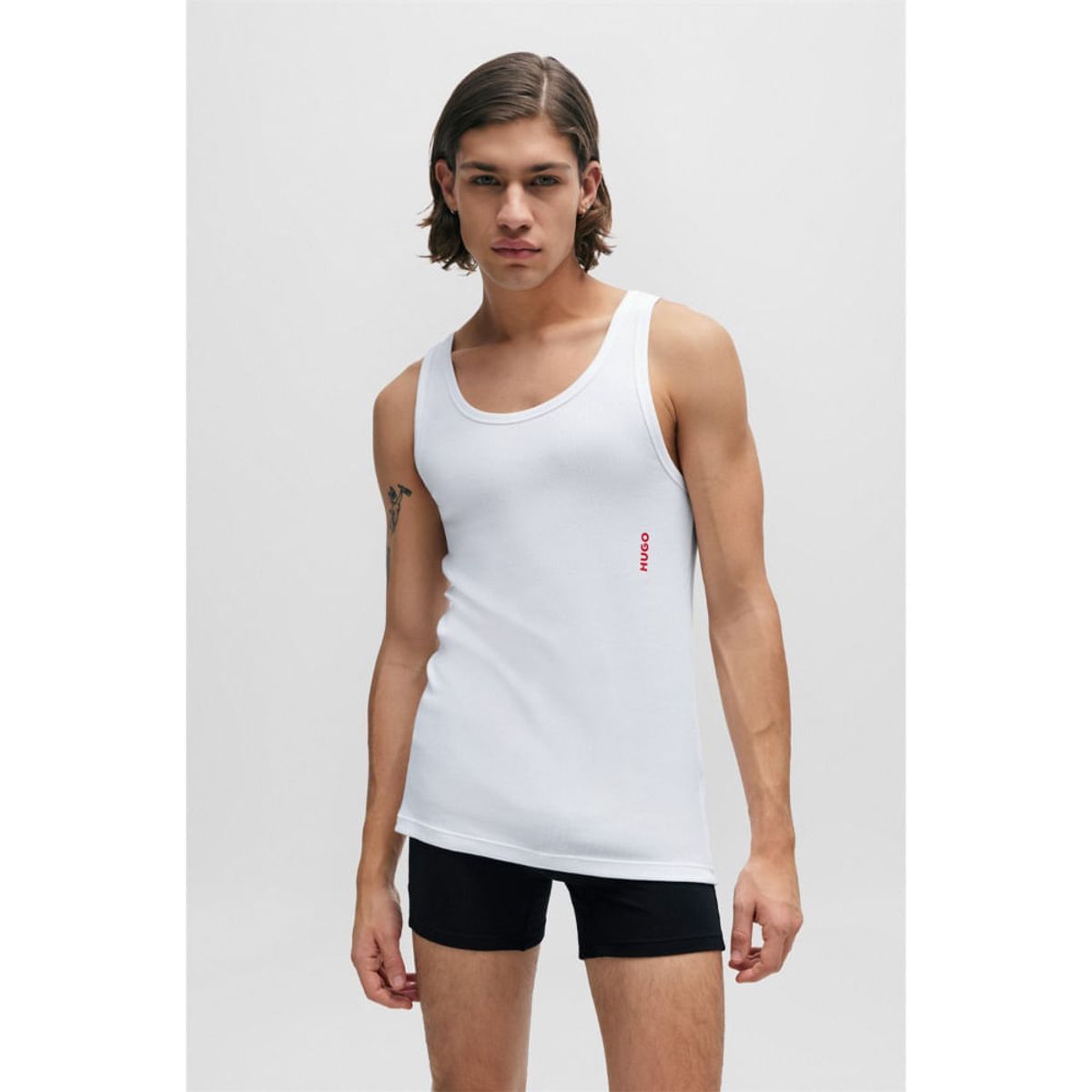 HUGO BOSS - Hugo - Paquete de dos camisetas interiores sin mangas