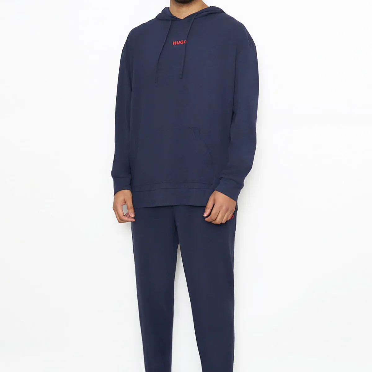 HUGO BOSS - Hugo - Set de pijama de algodón relax fit