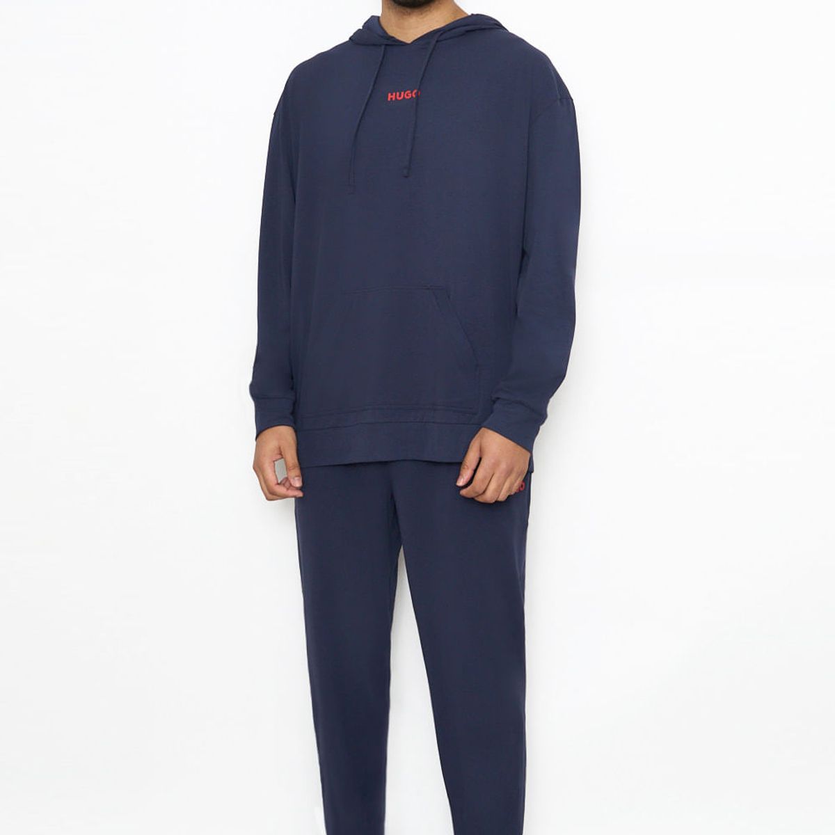 HUGO BOSS - Hugo - Set de pijama de algodón relax fit