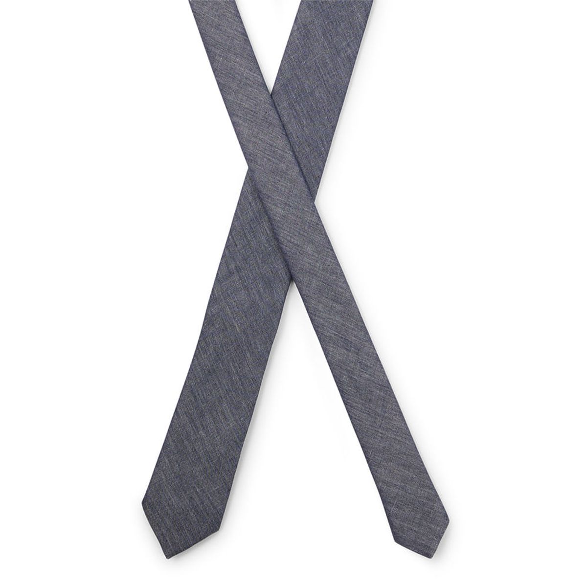 HUGO BOSS - Hugo - Corbata de lino y algodón con motivo/unica