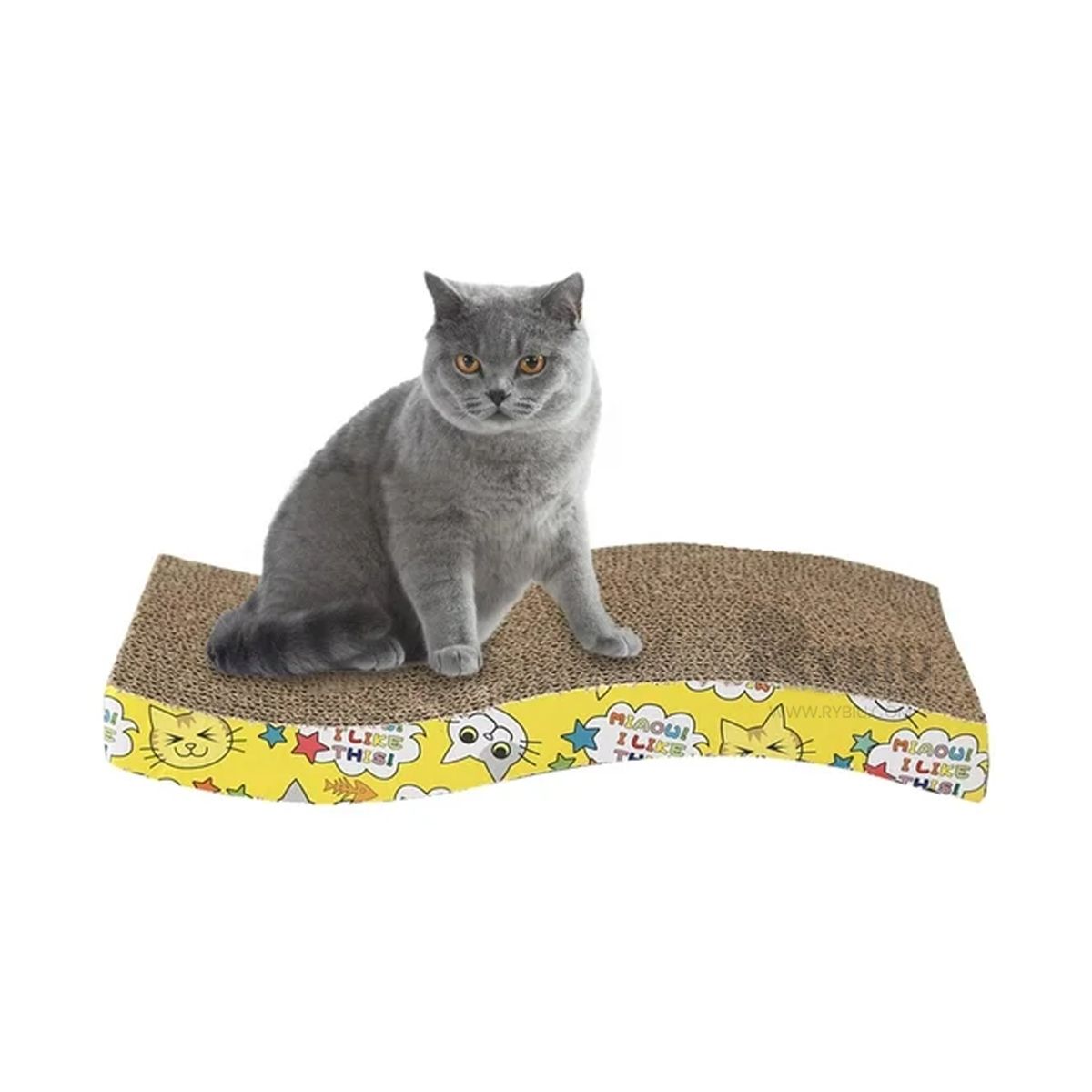 GENERICO - Scratcher Duradero para Gatos de Carton Y+Gift MiniAgenda