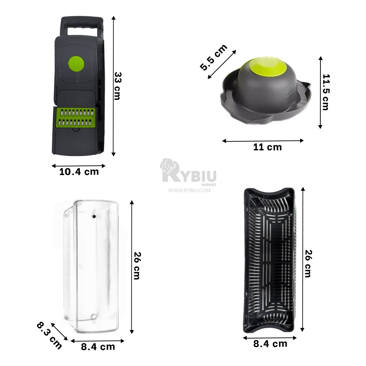 GENERICO - Picador de Facil Uso en Color Gris Y+Banderitas Adhesivas