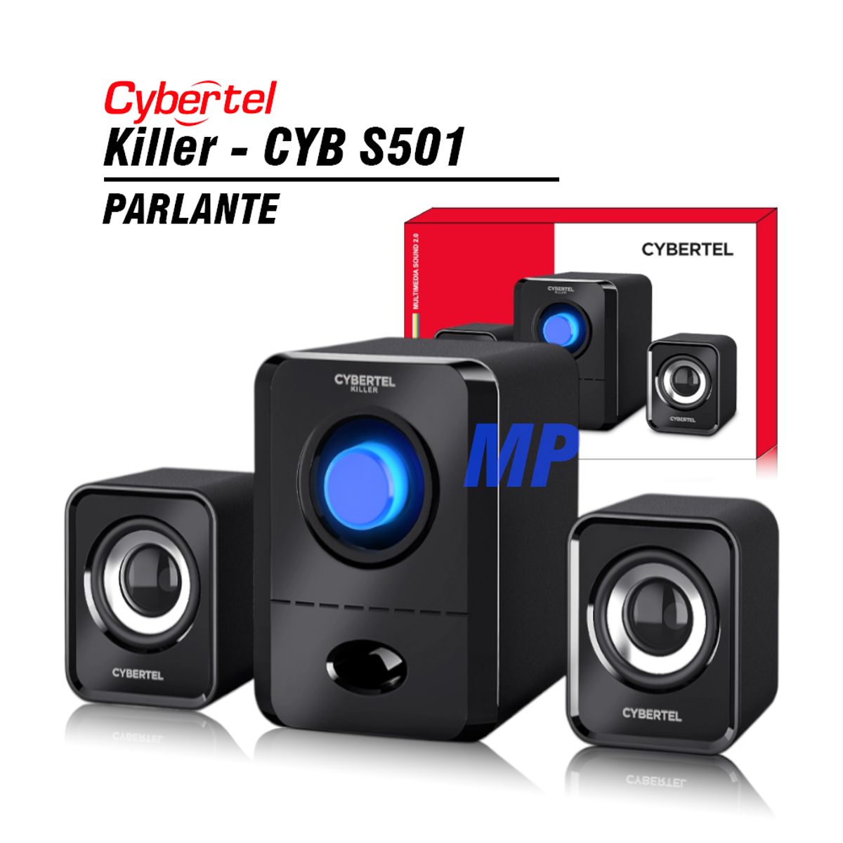 CYBERTEL - PARLANTE CYBERTEL KILLER - CYB S501