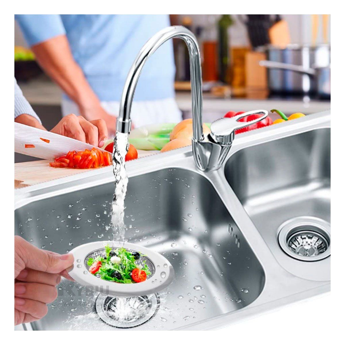 GENERICO - Rejilla Depurador de Caño en Plomo Y+Papel de Regalo