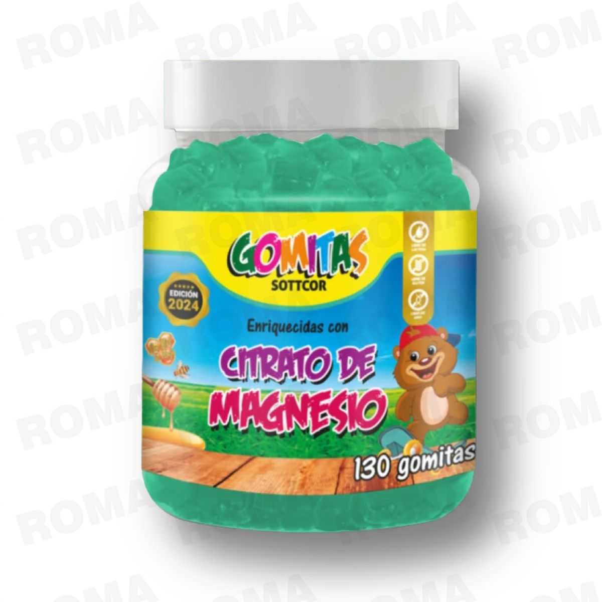 GENERICO - CITRATO DE MAGNESIO EN GOMITAS PARA NIÑOS 130 SOTTCOR LABS