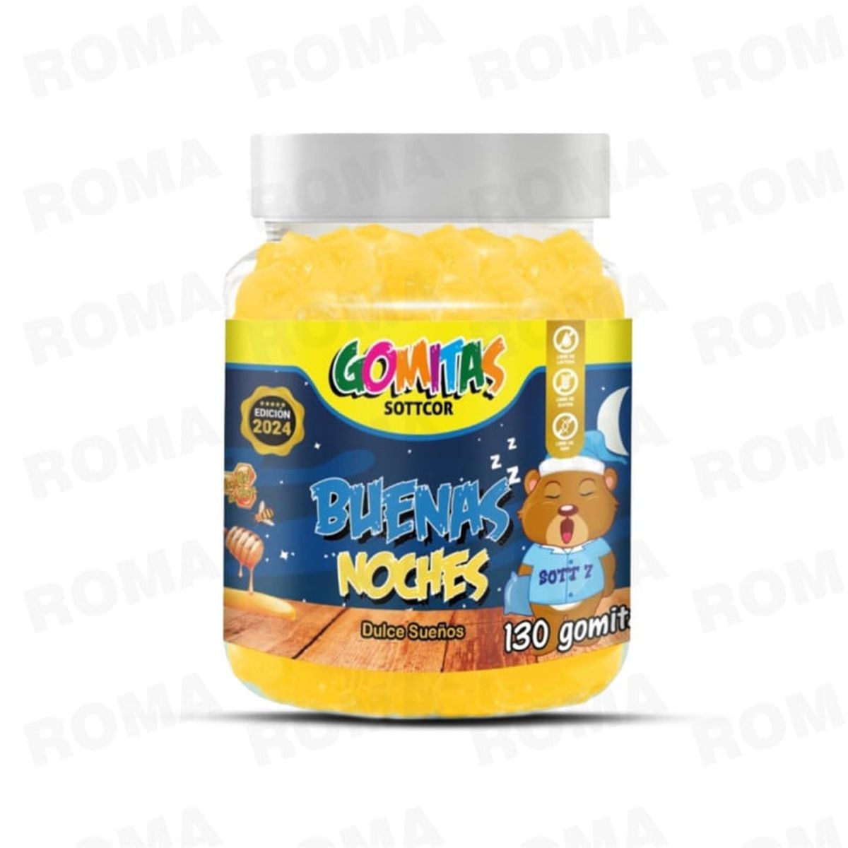GENERICO - BUENAS NOCHES PARA NIÑOS 130 GOMITAS SOTTCOR LABS