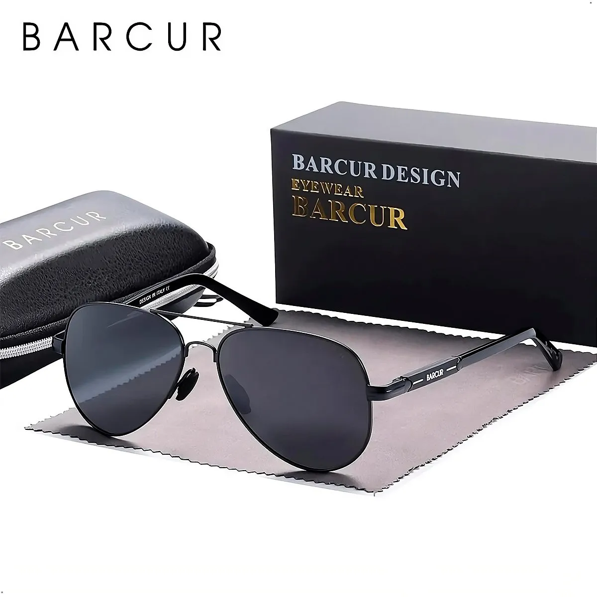 GENERICO - Lente de Sol gafas barcur 8721 Polarizado UV 400