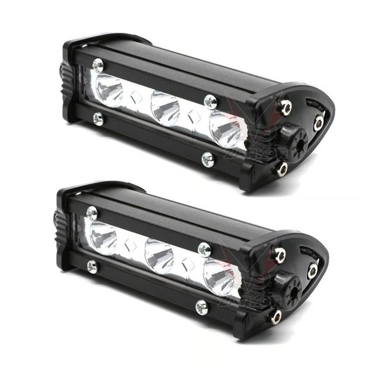 GENERICO - Neblinero Led barra Slim 9W Off Road Dual 1PCS