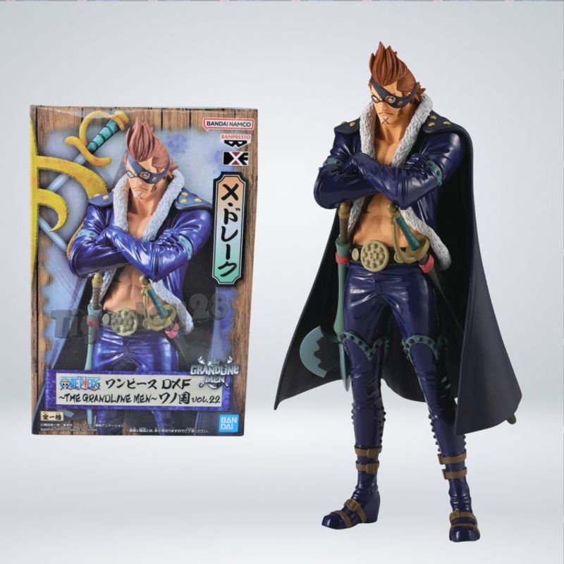 BANPRESTO - FIGURAS BANPRESTO ONE PIECE-DXF THE GRANDLINE MEN X DRAKE
