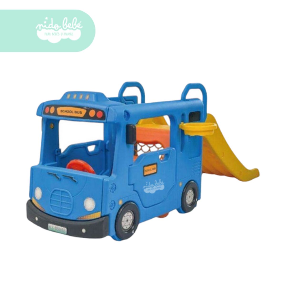 GENERICO - Centro de juegos Tobogán auto bus para niños