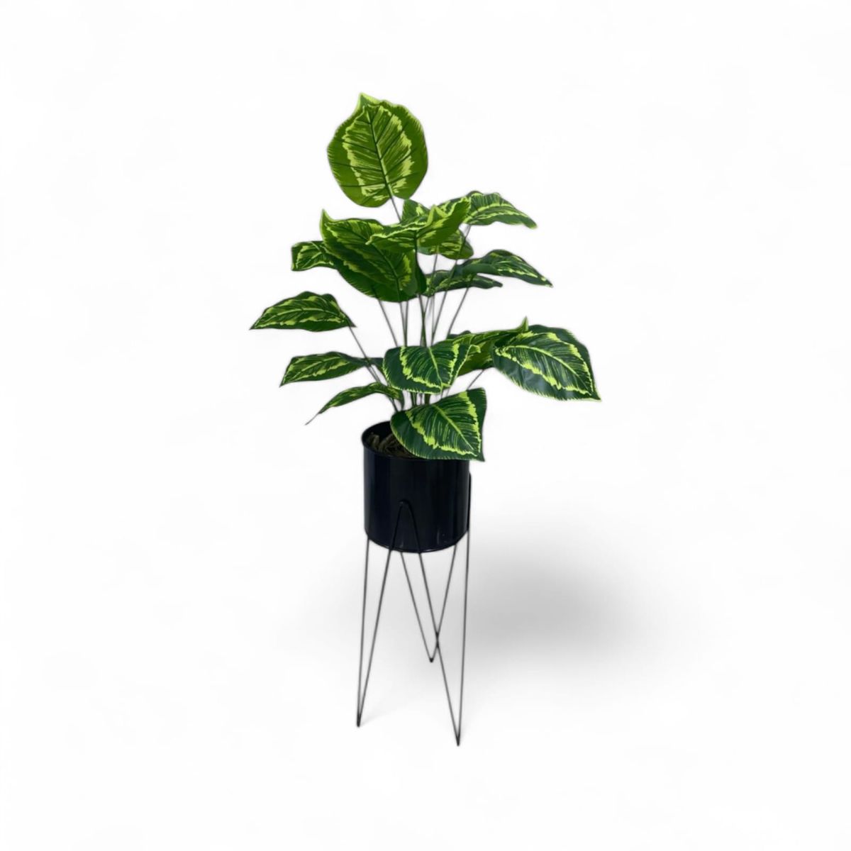 GENERICO - Planta Artificial Decorativa con Base 75 cm