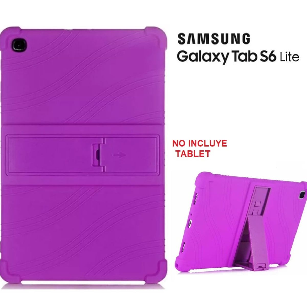 GENERICO - Funda Case Silicona para Samsung Tab S6 Lite SM-P610 P620 2020 / 2024