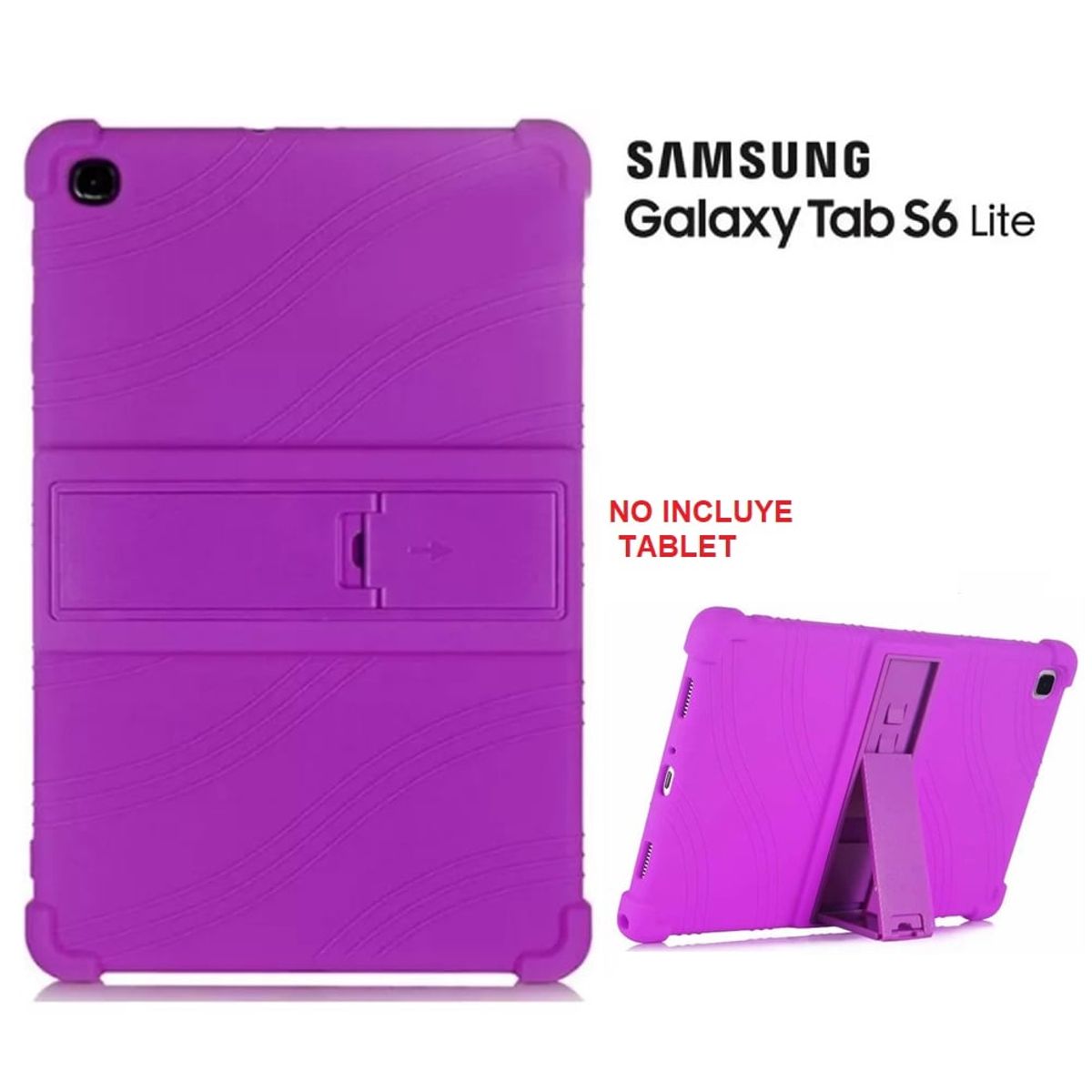 GENERICO - Funda Case Silicona para Samsung Tab S6 Lite SM-P610 P620 2020 / 2024