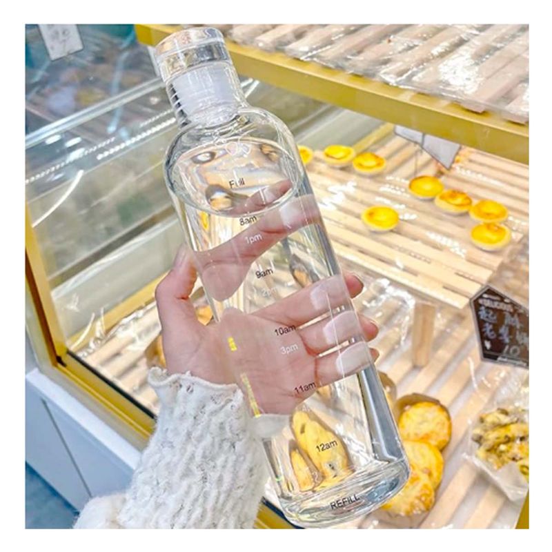 RYBIU IMPORT - Contenedor Reutilizable de Te Transparente Y+Regalo Agendita