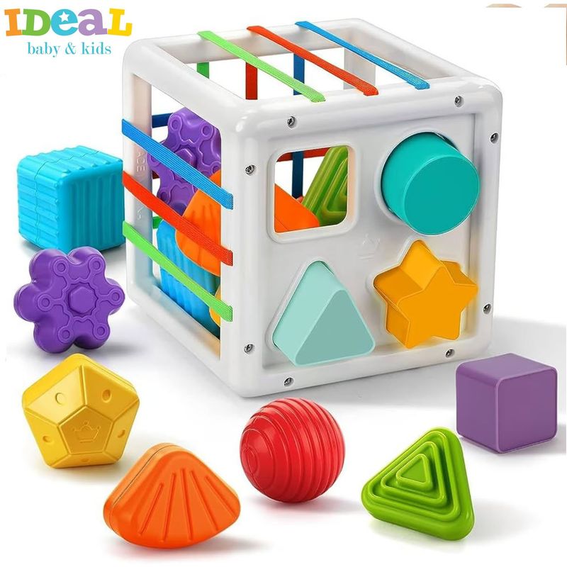 IDEAL - Cubo de Liga para Estimulación Para Bebe Ideal