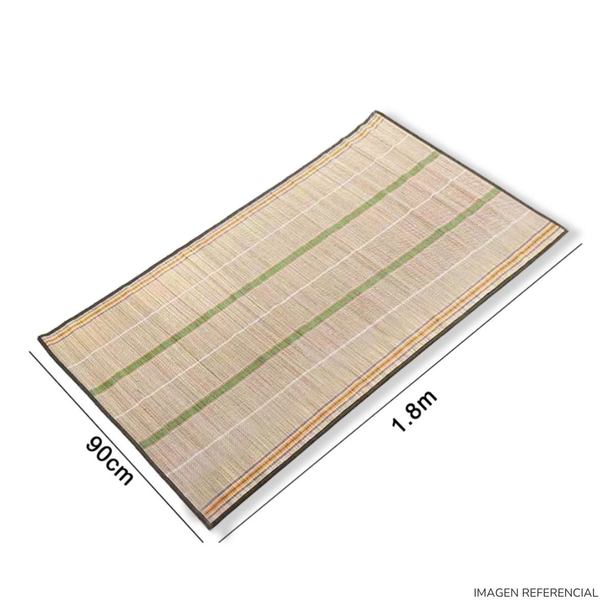 INSPIRA MARKET - Petate tapete estera de paja ALEATORIO