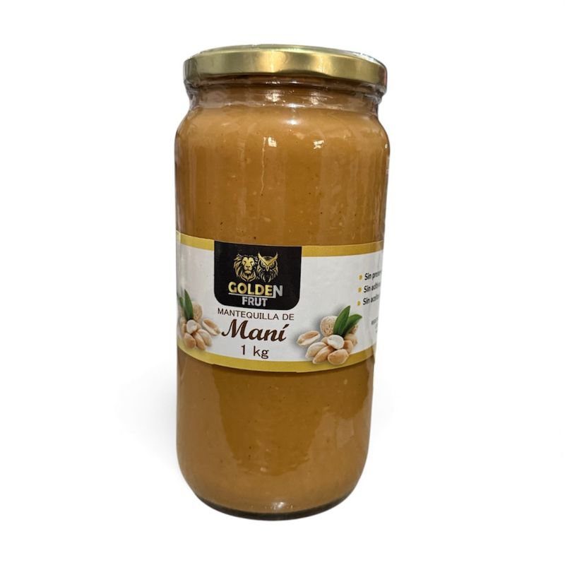 GENERICO - Mantequilla de mani 1K 100% Natural