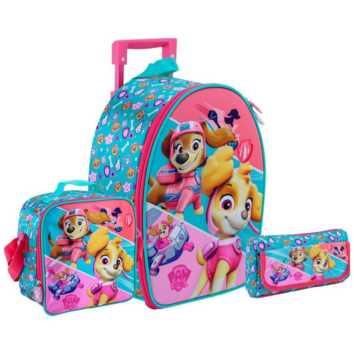 SCOOL - Scool Ranger Maleta Lonchera Cartuchera Paw Patrol Skye 3D