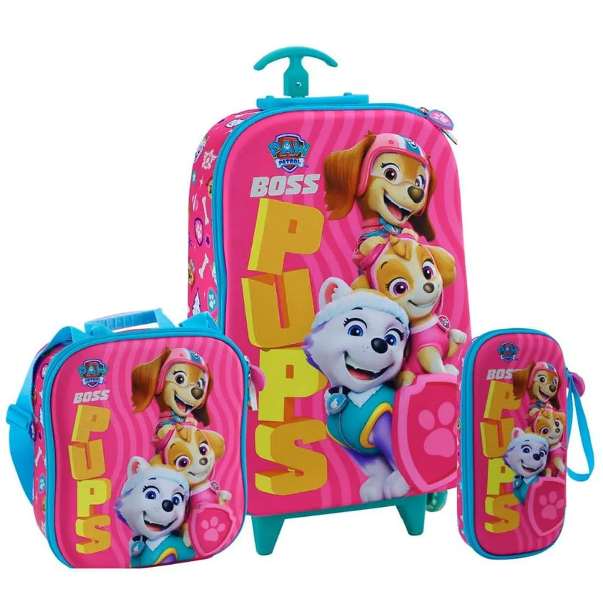 SCOOL - Scool Ranger Maleta Lonchera Cartuchera Paw Patrol Full 3D