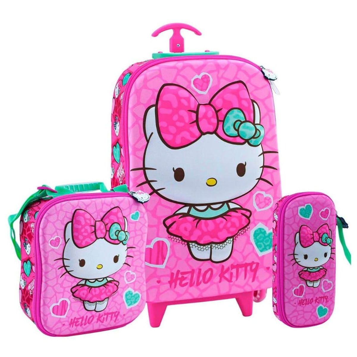 SCOOL - Scool Ranger Maleta Lonchera Cartuchera Hello Kitty Full 3D