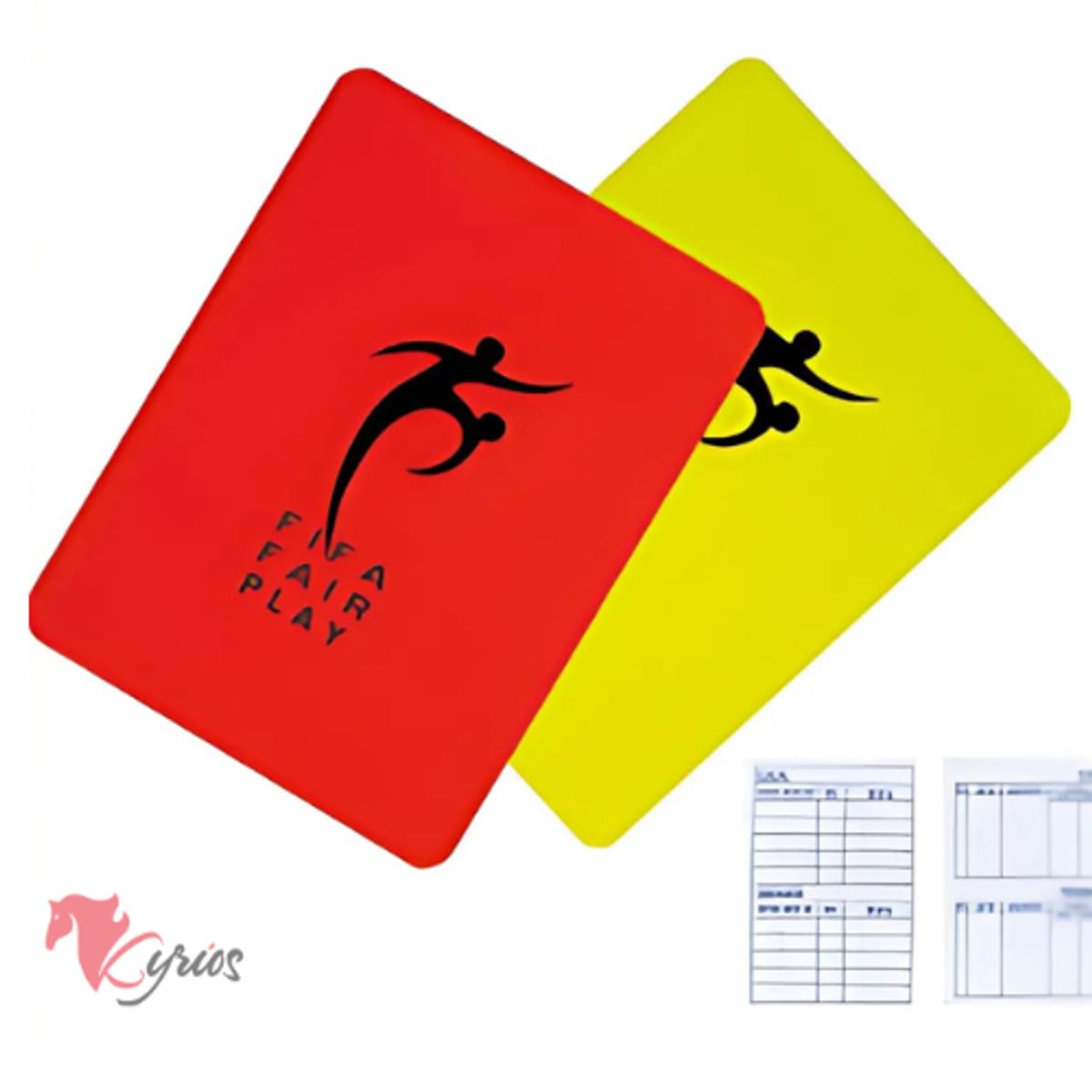 NO LOGO - Tarjetas Para Arbitro