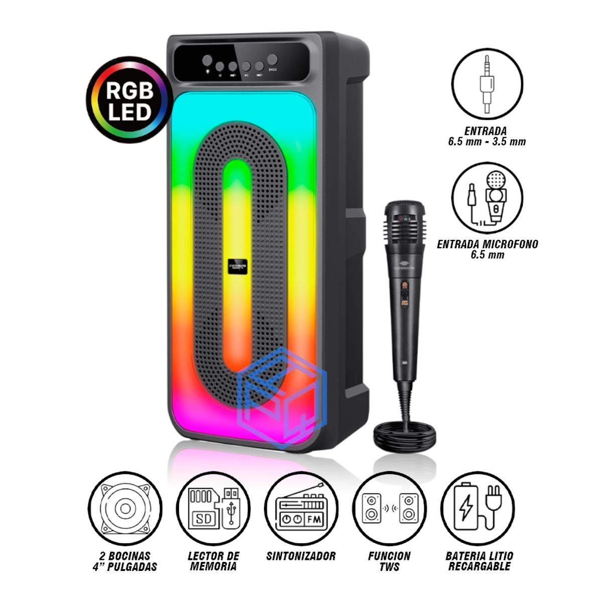 EVERSOUND - Parlante Eversound Regency 4" EV 5005