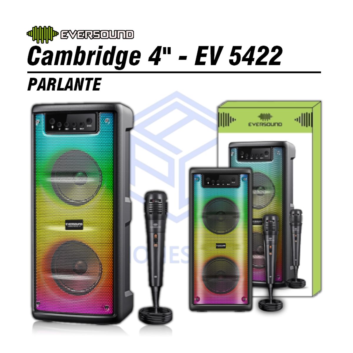 EVERSOUND - Parlante Eversound Cambridge 4" - EV 5422