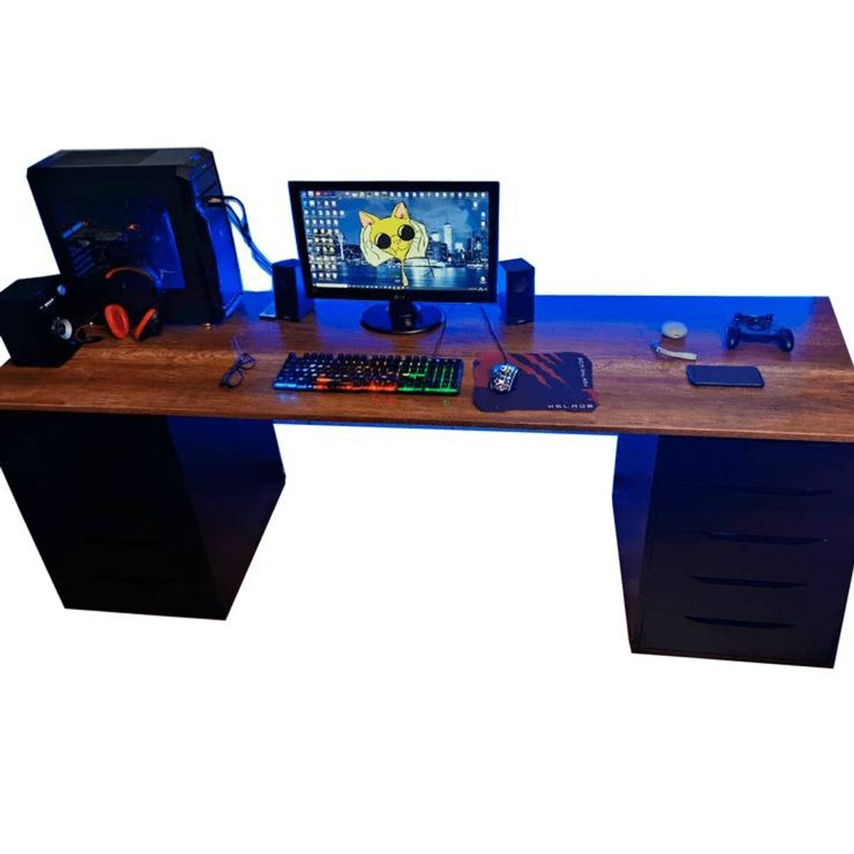 NACION MUEBLES - ESCRITORIO NACION MUEBLES INGRID COLOR MARRÓN