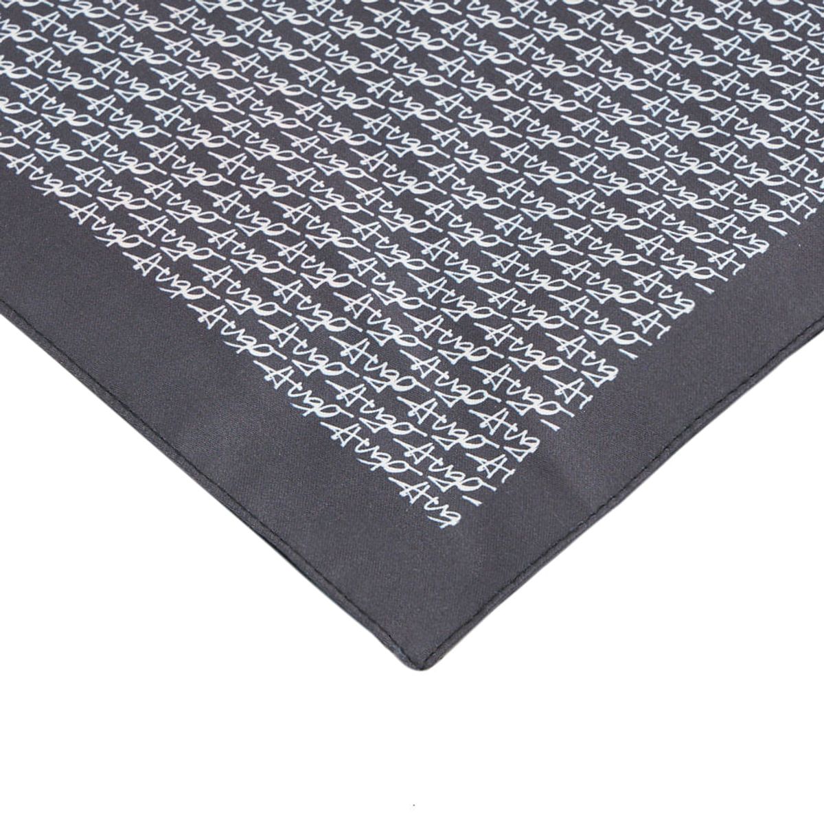 HUGO BOSS - Hugo - Pañuelo de bolsillo de algodón con motivo de logo caligrafiado