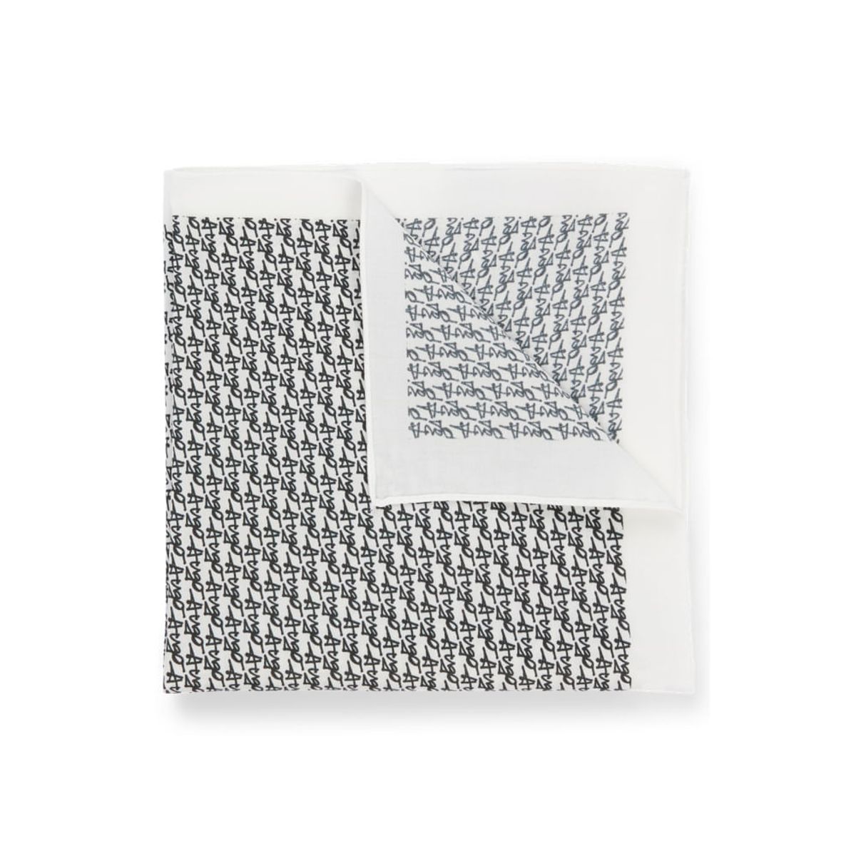 HUGO BOSS - Hugo - Pañuelo de bolsillo de algodón con motivo de logo caligrafiado