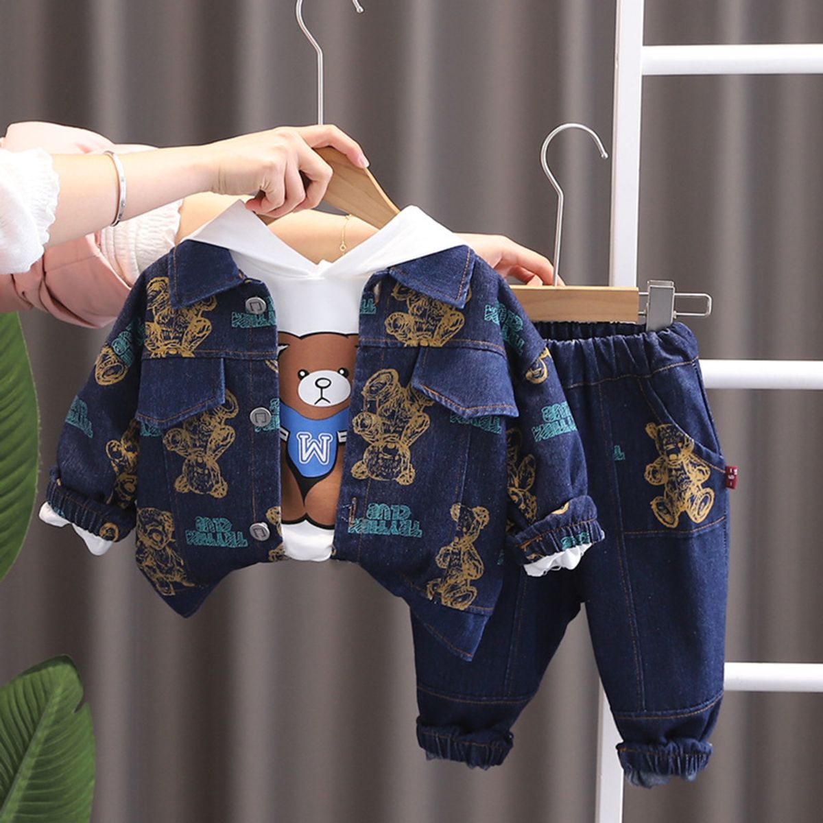 GENERICO - ROPA DE NIÑO ESTILO URBANO - 3 PIEZAS