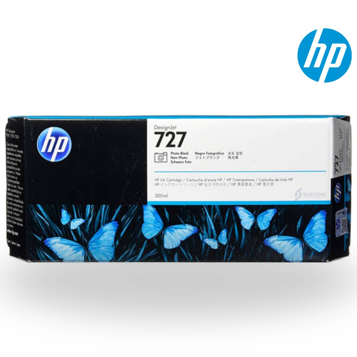 HP - Tinta HP 727 Photo Black Original 300 ml