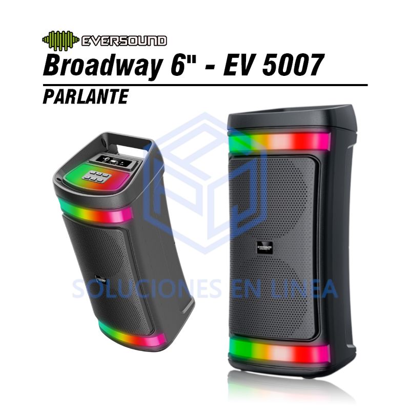 EVERSOUND - Parlante Eversound Broadway 6" - EV 5007
