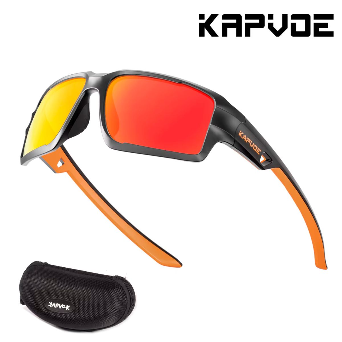 GENERICO - Lentes de sol deportivo polarizado uv400 + estuche