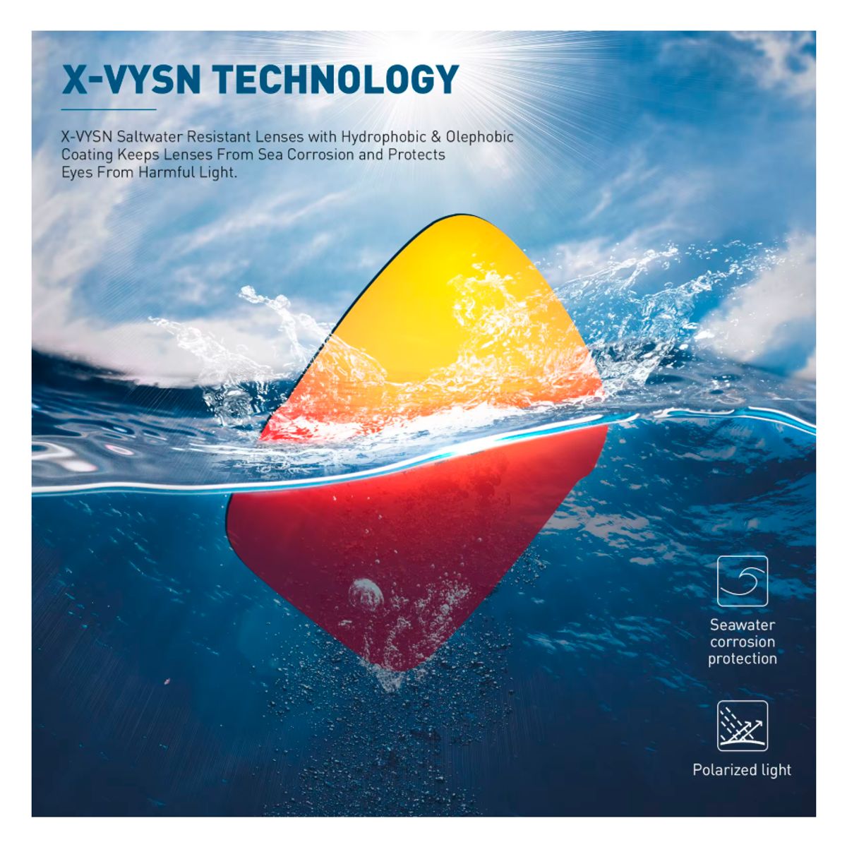 GENERICO - Lentes de sol deportivo polarizado uv400 + estuche